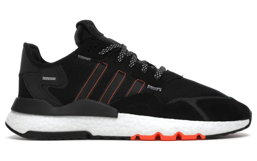 adidas Nite Jogger Core Black Solar Orange (FW0187)