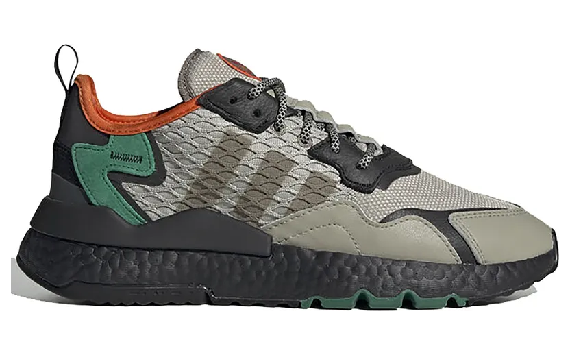 adidas Nite Jogger Sesame Black Bold Green (EE5569)
