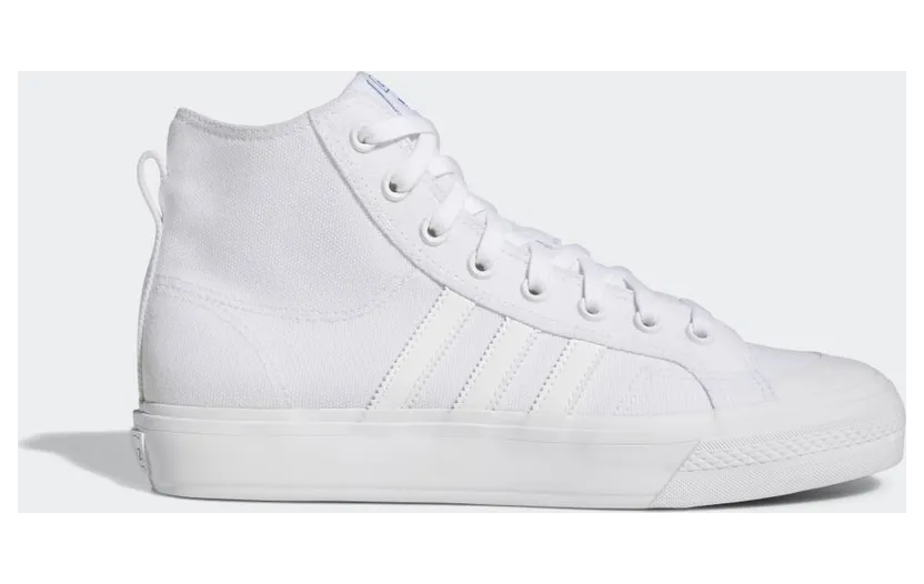 adidas Nizza Hi ADV Schuh Cloud White / Cloud White / Blue Bird (HP2344)