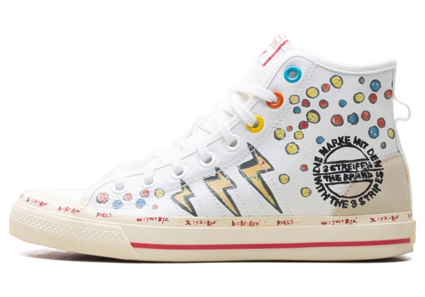 Adidas Nizza Hi RF “Kasing Lung x Mickey Mouse” (GZ8838)