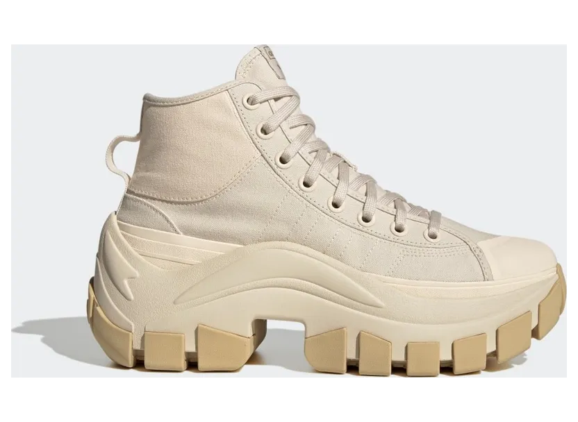 adidas Nizza Hi XY22 Schuh Halo Ivory / Bliss Orange / Gum (GX9042)