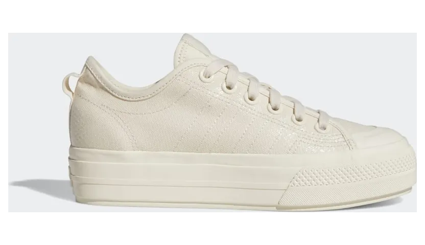 adidas Nizza RF Platform Schuh Wonder White / Wonder White / Cream White (H02708)