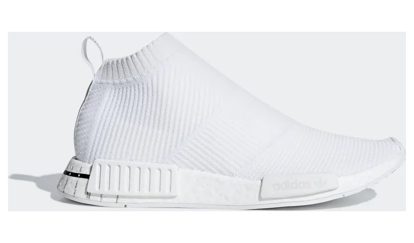 adidas NMD_CS1 Primeknit Schuh Cloud White / Crystal White / Core Black (BD7732)