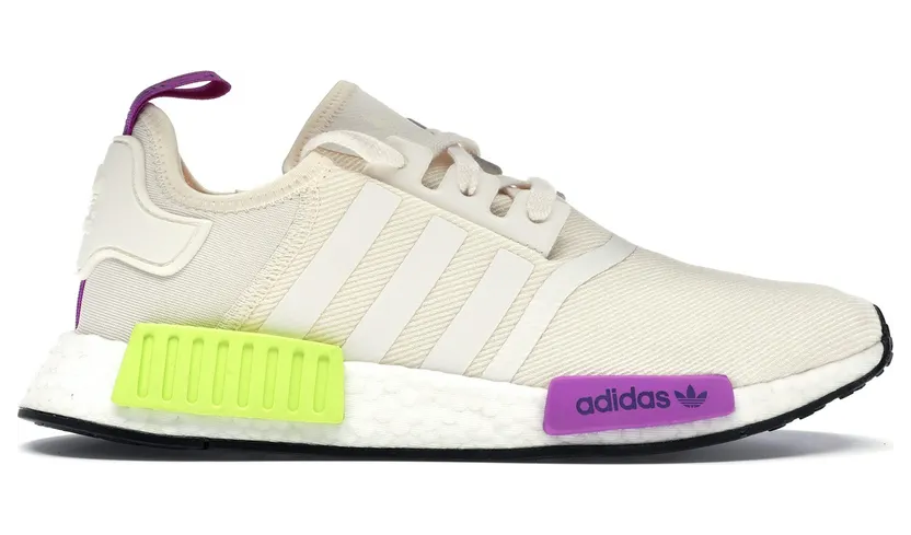 adidas NMD R1 Chalk White Semi Solar Yellow (D96626)