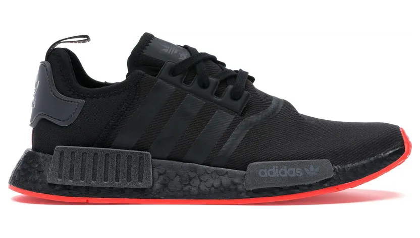 adidas NMD R1 Core Black Solar Red (F35881)