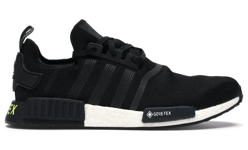 adidas NMD R1 Gore-tex Core Black Solar Yellow (EE6433)