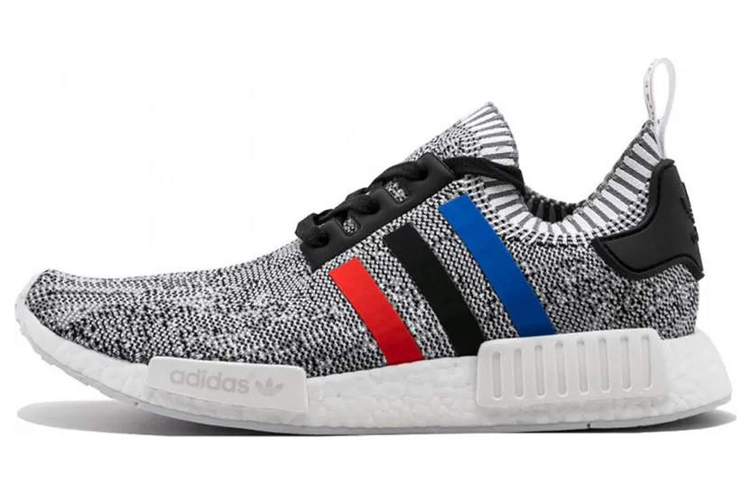 Adidas NMD R1 PK Tri Color Colour Stripes White Grey (BB2888)