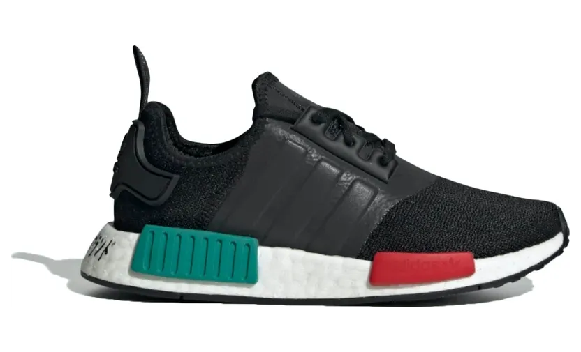 adidas NMD_R1 Schuh Core Black / Glory Green / Lush Red (EF5855)