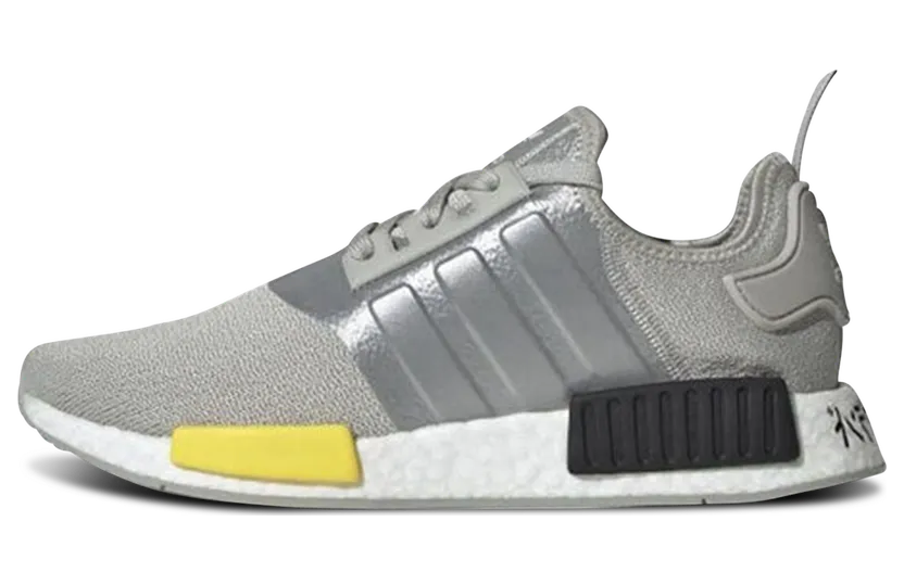 adidas NMD_R1 Schuh Metal Grey / Yellow / Core Black (EF4261)