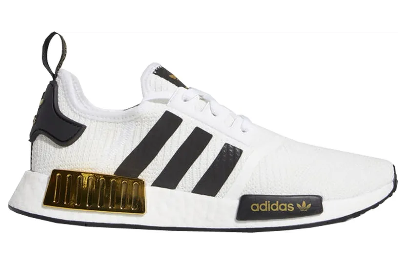 adidas NMD R1 White Black Gold (EG5662)
