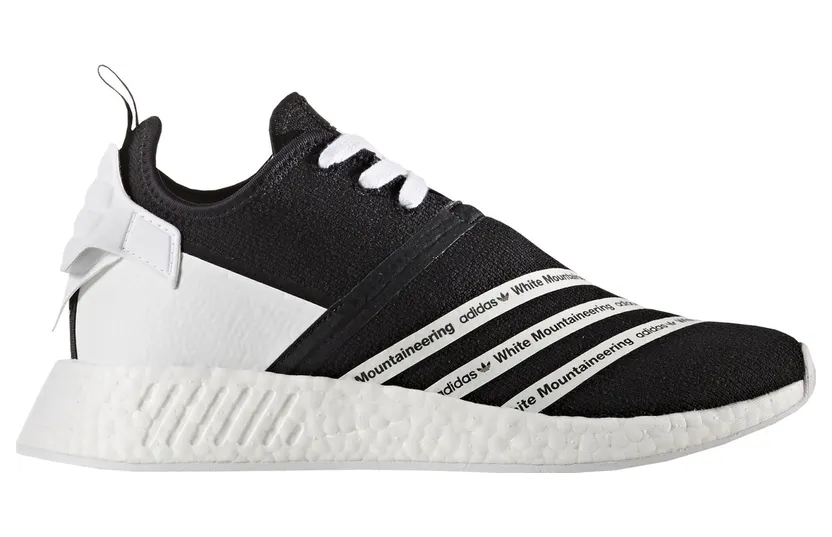 adidas NMD R2 White Mountaineering Black White (CG3648)