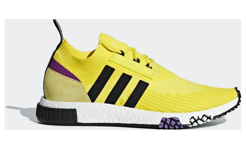 adidas NMD Racer Solar Yellow Shock Purple (B37641)