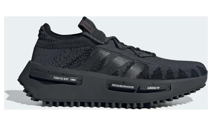 adidas NMD_S1 Knit Schuh Core Black / Core Black / Cloud White (ID3205)