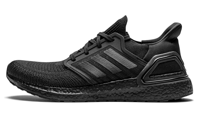 adidas Originals Black Ultraboost 20 Sneakers (EG0691)