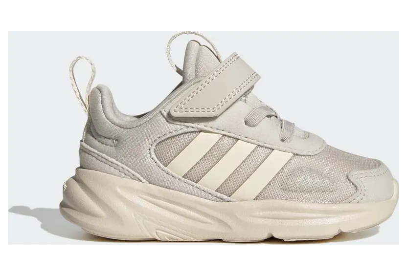 adidas Ozelle Running Lifestyle Elastic Lace with Top Strap Schuh Aluminium / Wonder White / Grey One (GW1554)