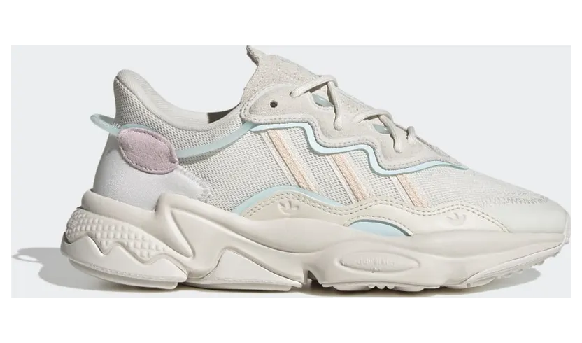 adidas OZWEEGO Schuh Cloud White / Bliss Orange / Almost Blue (GW6803)