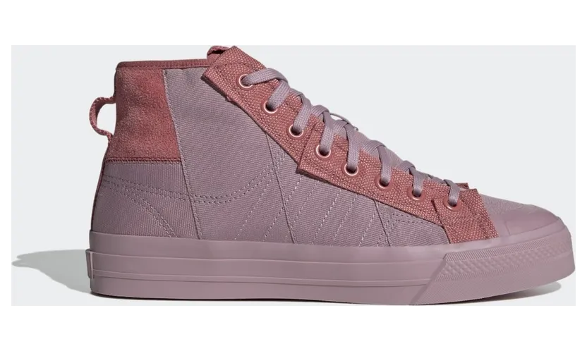 adidas Parley Nizza Hi Schuh Magic Mauve / Magic Mauve / Wonder Red (GX6984)