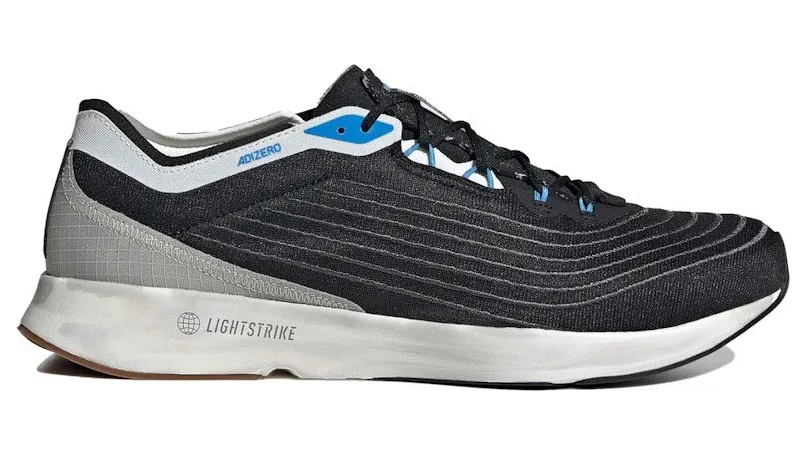 adidas Parley x Adizero Laufschuh Core Black / Grey Five / Pulse Blue (HQ6594)