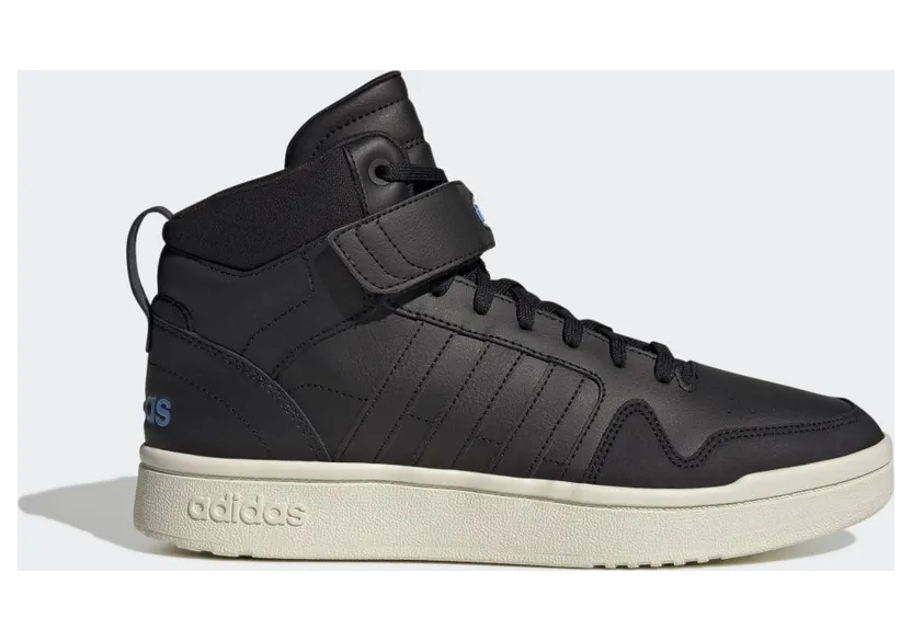 adidas PostMove Mid Cloudfoam Super Lifestyle Basketball Mid Classic Schuh Core Black / Core Black / Pulse Blue (GY7163)