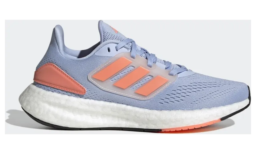 adidas Pureboost 22 Laufschuh Blue Dawn / Coral Fusion / Wonder Quartz (HQ8579)