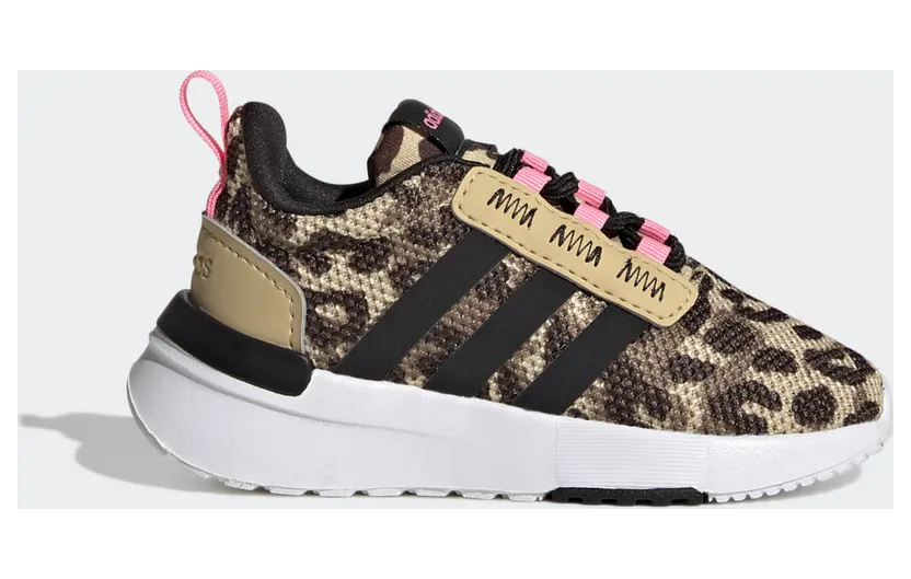 adidas Racer TR21 Lifestyle Running Elastic Lace Schuh Beam Pink / Core Black / Green (GW7148)