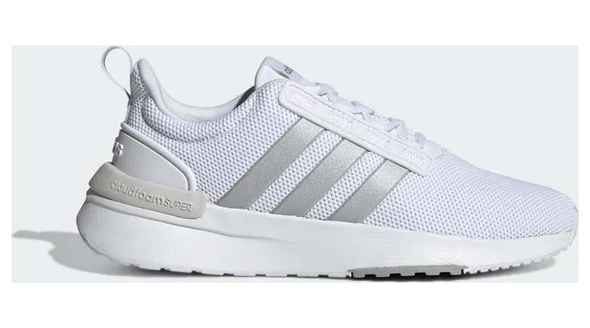adidas Racer TR21 Schuh Cloud White / Matte Silver / Grey One (H00647)
