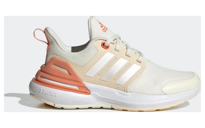 adidas Rapidasport Bounce Sport Running Lace Schuh Off White / Zero Metalic / Solar Red (HP6127)
