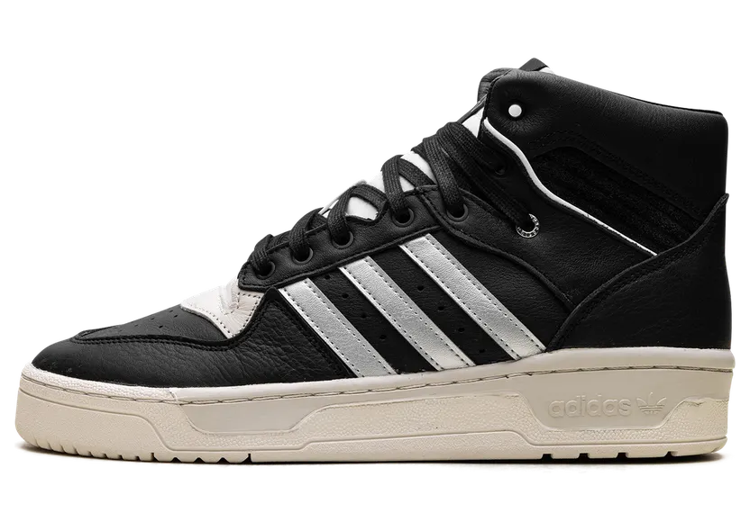 adidas Rivalry High Consortium Schuh Core Black / Silver Metallic / Grey One (ID7388)