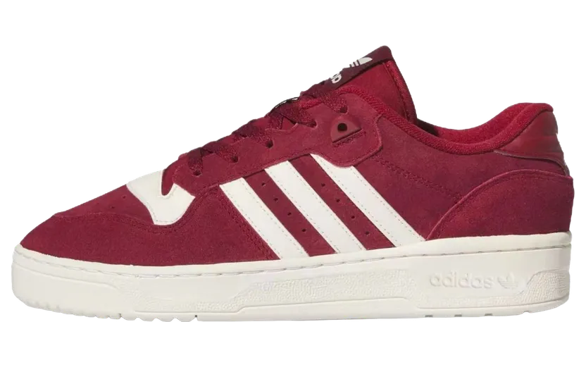 adidas Rivalry Low Schuh Collegiate Burgundy / Cloud White / Collegiate Burgundy (IE7208)