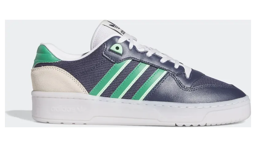 adidas Rivalry Low Schuh Shadow Navy / Court Green / Dash Grey (FZ6326)