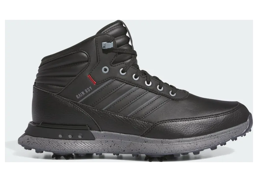 Adidas S2G Rain.RDY Golf “Core Black Iron Metallic Better Scarlet” (IH5177)
