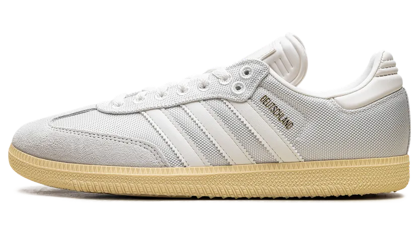 Adidas Samba Duitsland Indoor Football Boots Cloud White / Off White / Almost Yellow (JH5649)
