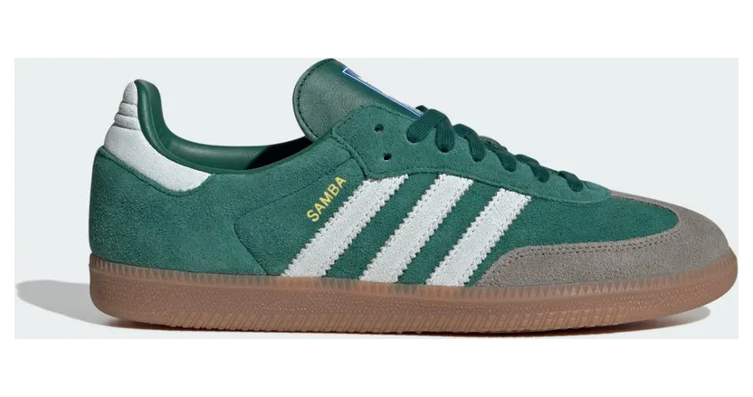 adidas Samba OG Clear Green / Footwear White / Gum 4 (ID2054)