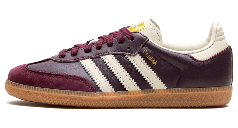 Adidas SAMBA OG “Maroon / Cream White” (ID0477)