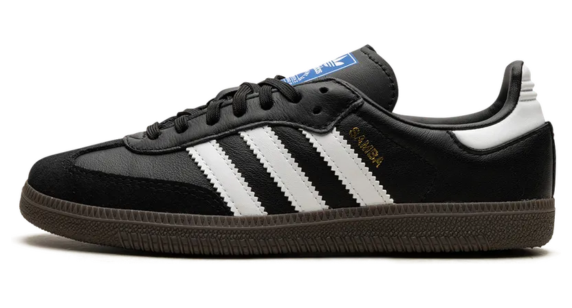 adidas Samba OG Shoes Kids Core Black / Cloud White / Gum (IE3678)