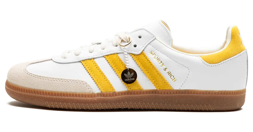 Adidas Samba OG Sporty & Rich White Bold Gold (IF5661)