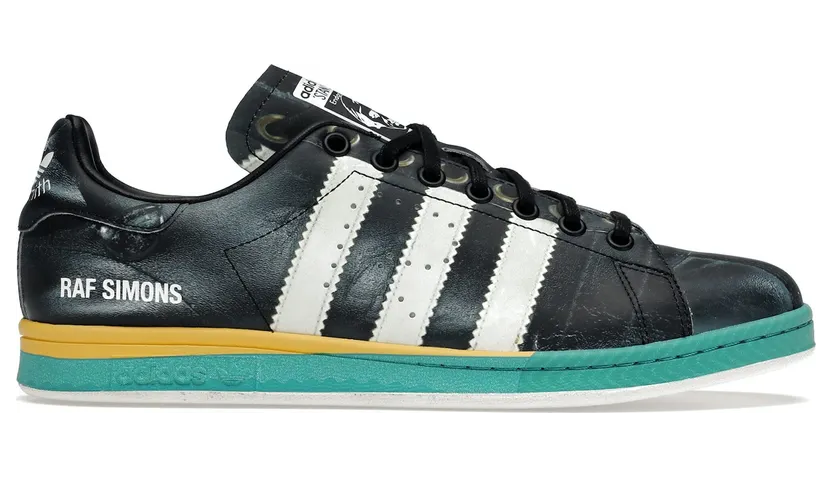 adidas Samba Stan Smith Raf Simons Black White Bright Blue (EE7954)