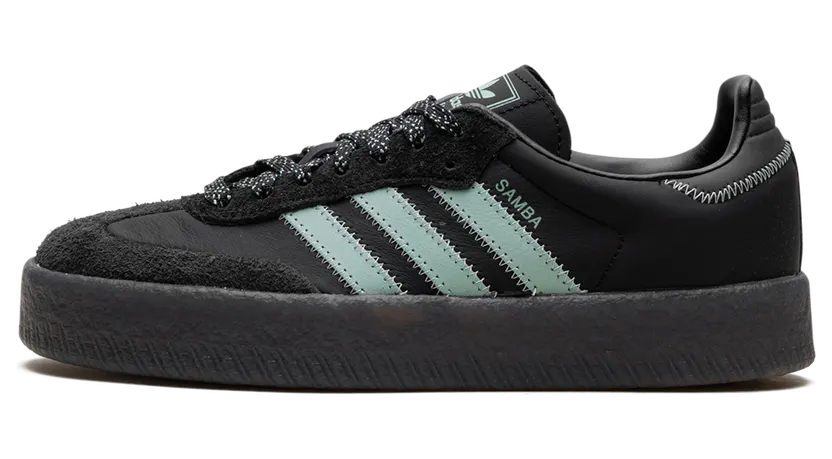 Adidas Sambae “Core Black Haze Green” (IE9110)