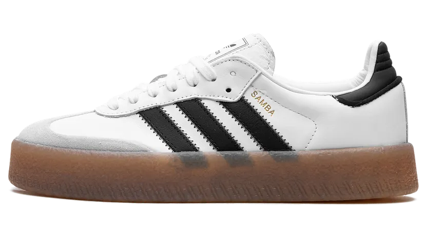 Adidas Sambae Cloud White / Core Black / Gold Metallic (JI1349)