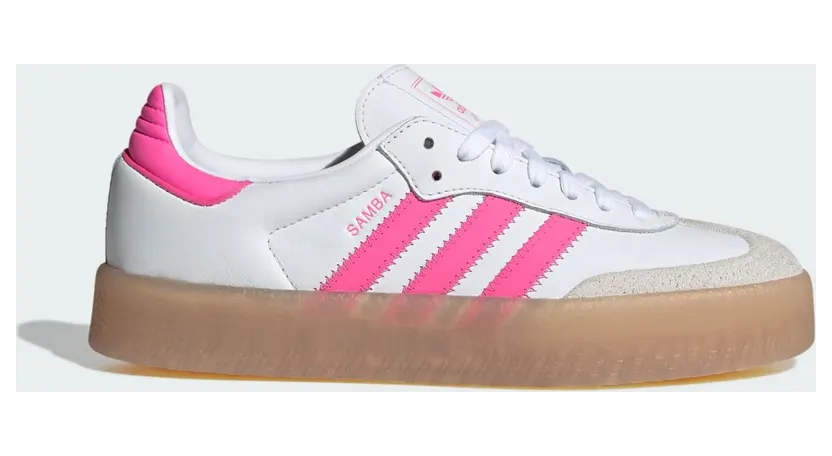Adidas Sambae Cloud White / Off White / Lucid Pink (JS3940)