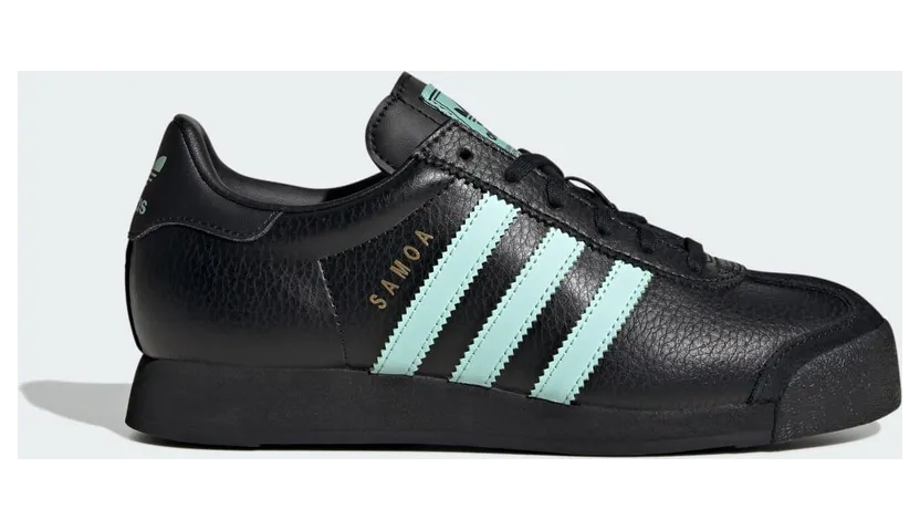 Adidas Samoa Core Black / Clear Mint / Gold Metallic (JQ5091)