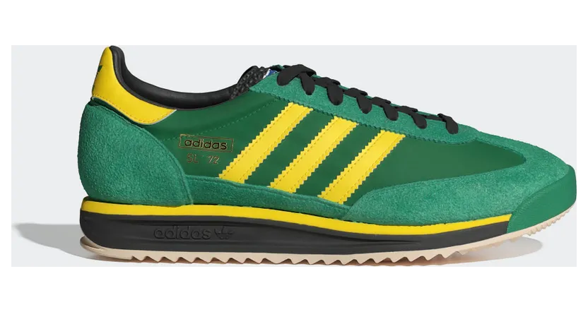 adidas SL 72 RS Shoes Green / Yellow / Core Black (IG2133)