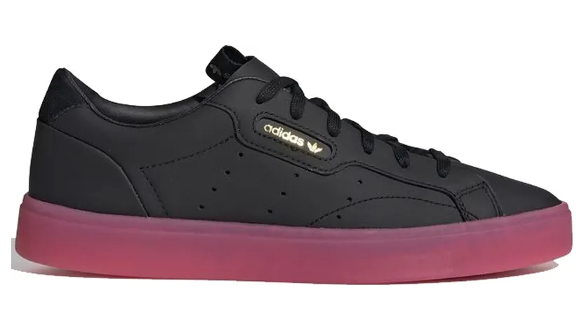 adidas Sleek Core Black Super Pink (W)