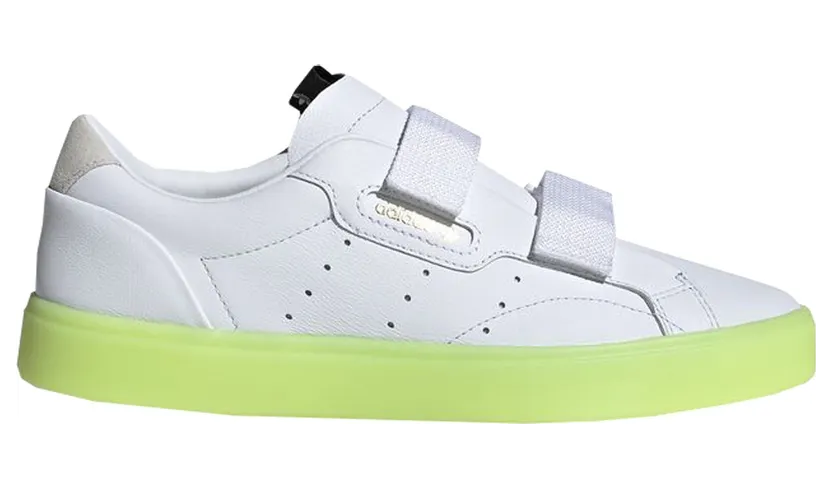 adidas Sleek S Cloud White Hi Res Yellow (W)