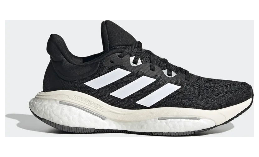 adidas Solarglide 6 Laufschuh Core Black / Cloud White / Grey Two (HP7651)