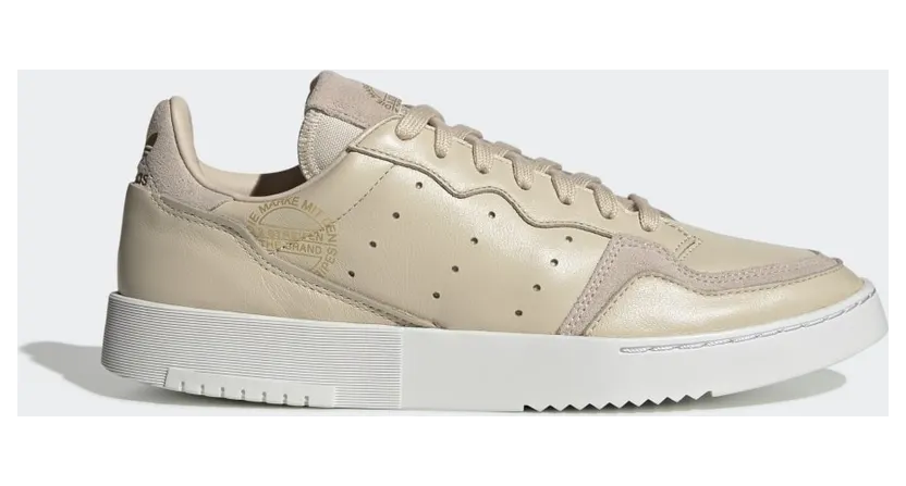 adidas Supercourt Linen / Crystal White / Gold Met. (EG4584)