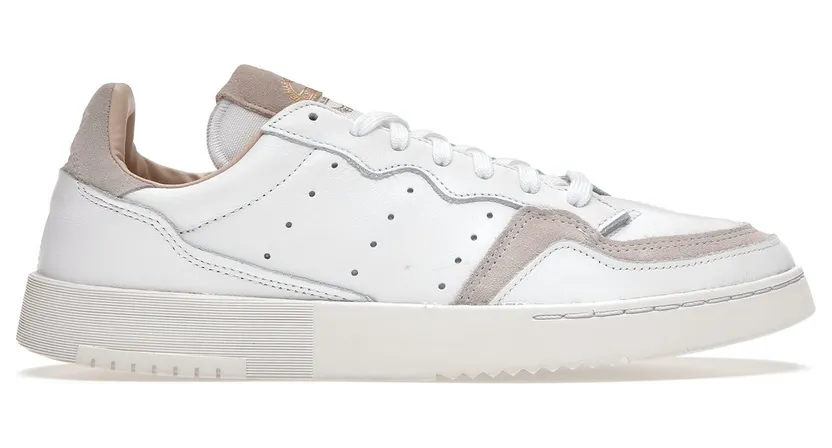 adidas Supercourt Schuh Cloud White / Cloud White / Crystal White (EE6034)