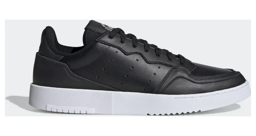 adidas Supercourt Schuh Core Black / Core Black / Cloud White (EE6038)