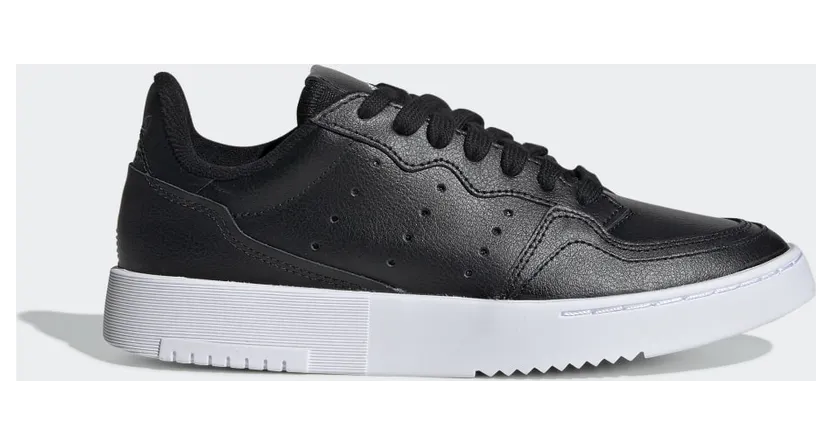 adidas Supercourt Schuh Core Black / Core Black / Cloud White (EE7727)