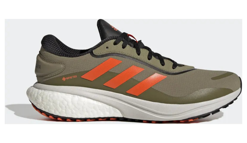 adidas Supernova GORE-TEX Schuh Orbit Green / Impact Orange / Core Black (GW9110)